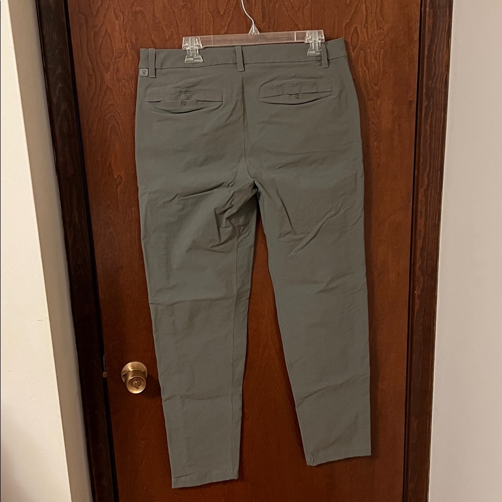 Lululemon ABC Slim Fit Rover Trouser Stretch Cotton Versa Twill 34x32 - Picture 2 of 4
